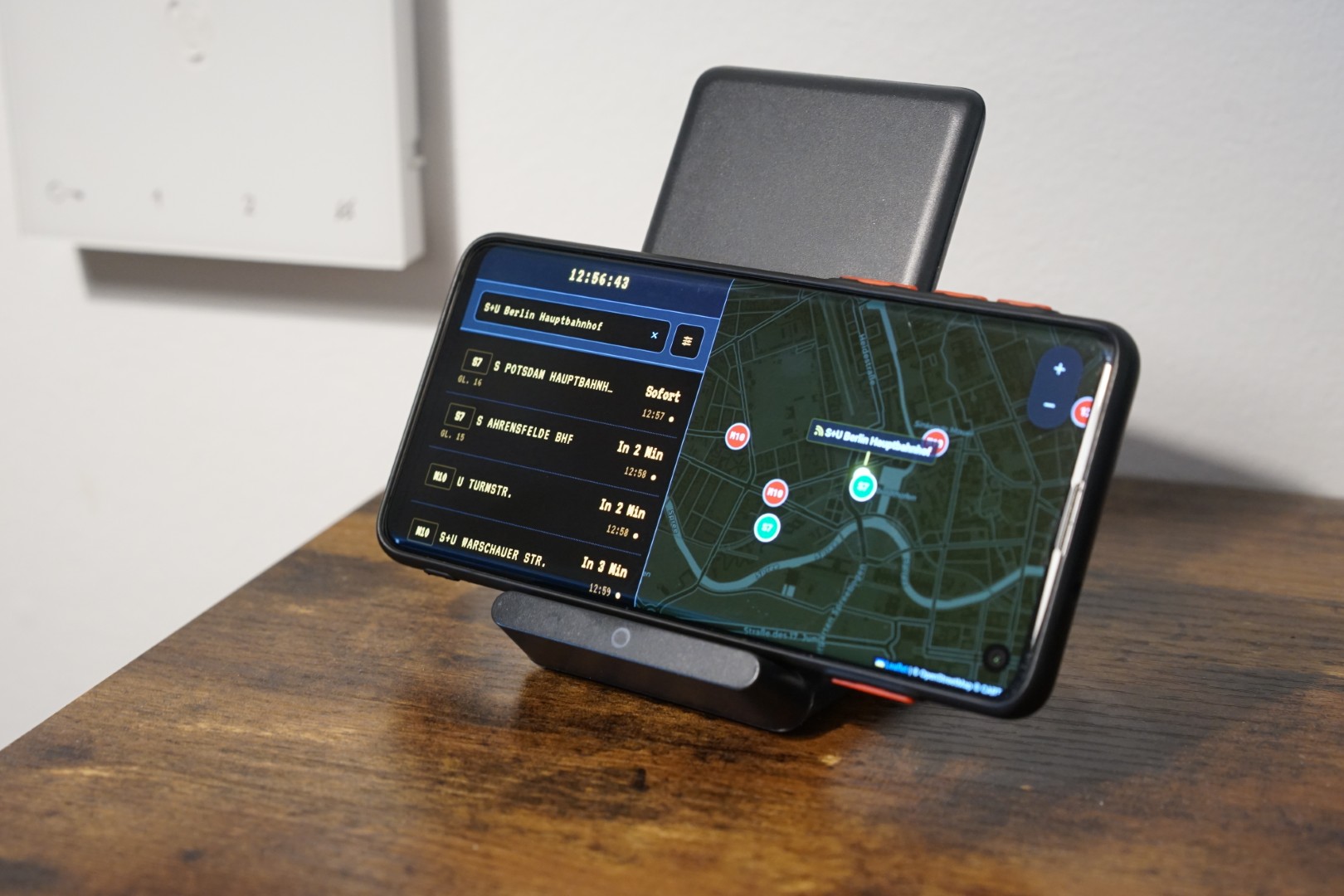 Android Landscape Display